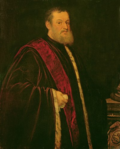 Porträt von Andrea Cappello von Jacopo Robusti Tintoretto